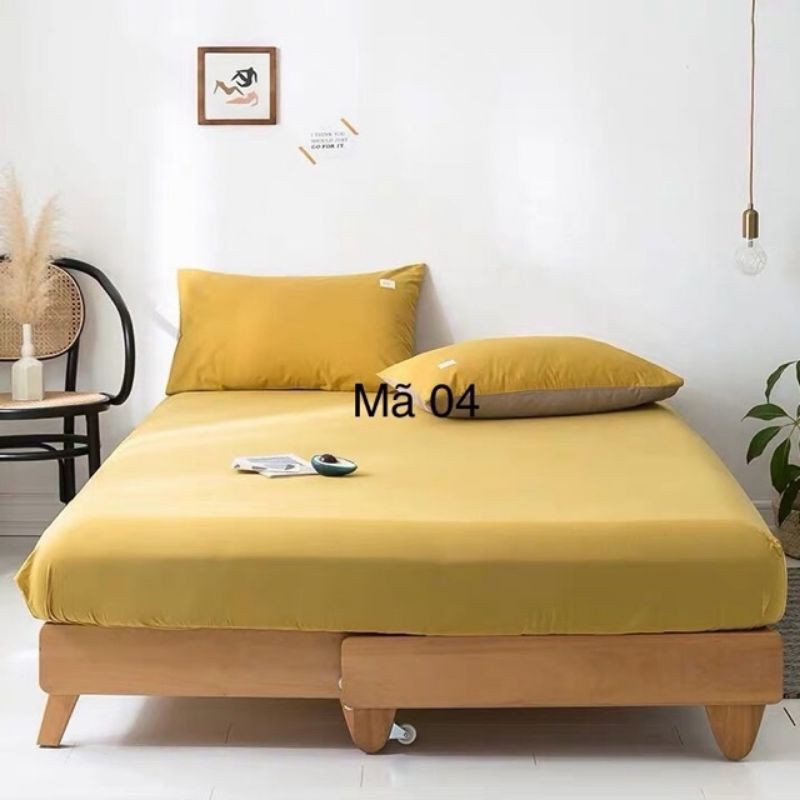 Bộ ga gối 3 món tc cotton mẫu mới 2020 đẹp suất sắc (được chọn mẫu)