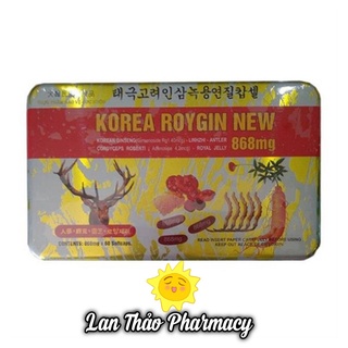 Sâm korea roygin new 868mg chính hãng giúp bồi bổ cơ thể
