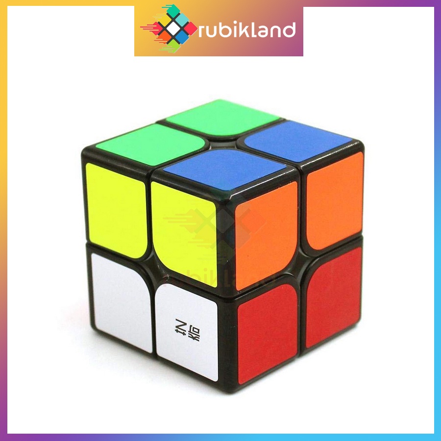 Rubik 2x2 QiYi QiDi Rubic 2 Tầng 2x2x2 Viền Đen Đồ Chơi Trí Tuệ