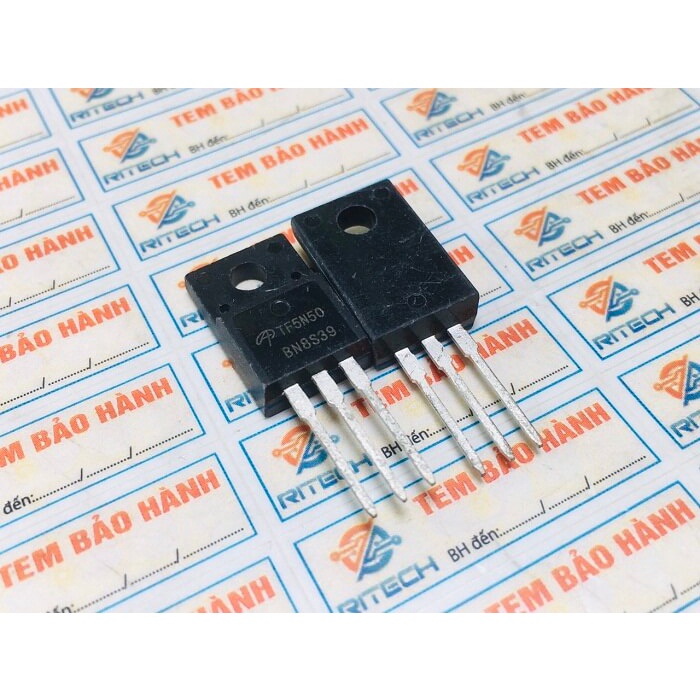 Combo 5 chiếc TF5N50 5N50 MOSFET TO-220 5A/500V