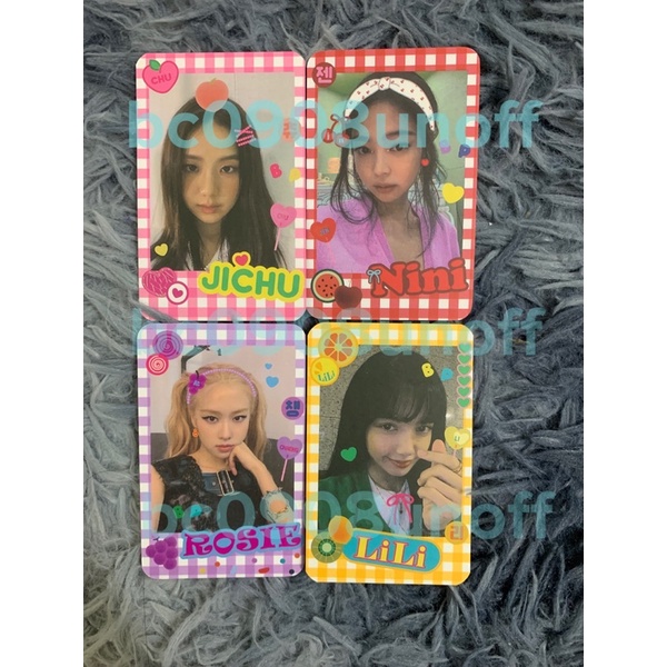 BLACKPINK CARD (ẢNH) JENNIE JISOO LISA ROSÉ YGBOX8 SPRING EDITION