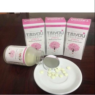 Viên uống Trắng Da TaiYou collagen Nhật Bản
