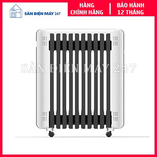 Máy sưởi dầu 12 thanh TIROSS TS9218 2500W, có điều khiển, vỏ bọc - Hàng chính hãng, bảo hành 12 tháng