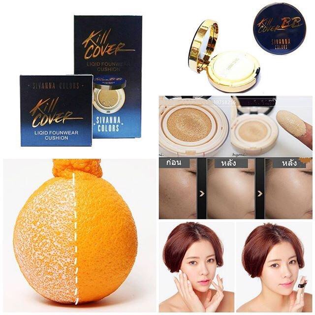 Phấn Nước Kill Cover BB Cushion Sivanna Colors HF672 | BigBuy360 - bigbuy360.vn