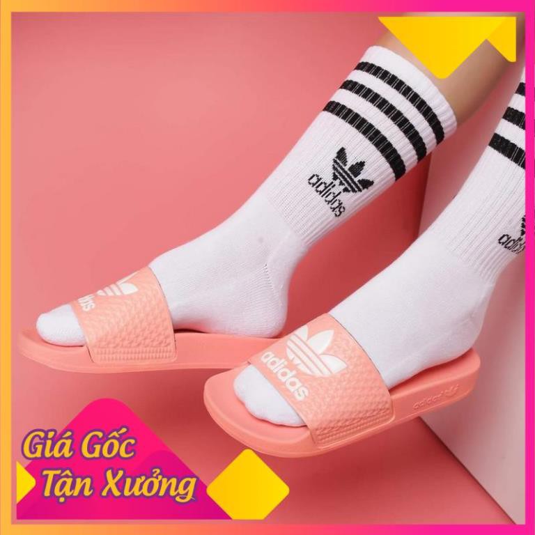 [SIÊU KHỦNG] ⚡️XUẤT DƯ - FULLBOX⚡️ Dép nữ ADIDAS màu mẫu mới XUẤT DƯ FULL TEM TAG CODE 2021