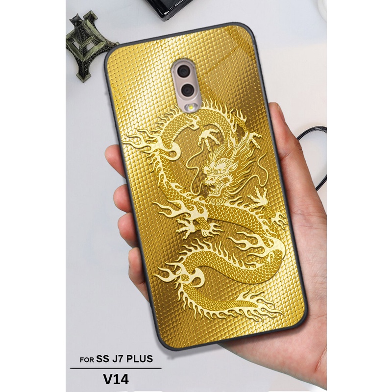 Ốp lưng SAMSUNG J7 PLUS in hình rồng 3D cực đẹp
