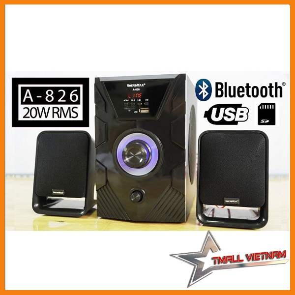 Loa bluetooth Soundmax A826 2.1