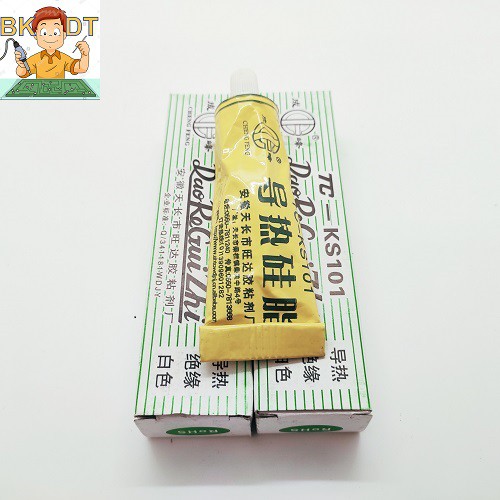 Keo tản nhiệt KS101 không chứa chì đạt tiêu chuẩn ROHS màu vàng