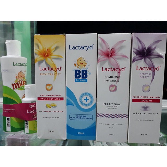 DUNG DỊCH VỆ SINH PHỤ NỮ LACTACYD