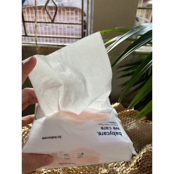 Khăn cotton khô pure cotton loại mềm dùng được cho cả trẻ sơ sinh
