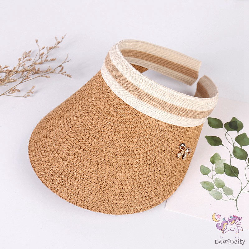 Nón chống nắng hở chóp phong cách Hàn Quốc cho bé gái