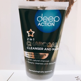 Sữa rửa mặt Deep Action chứa BHA
