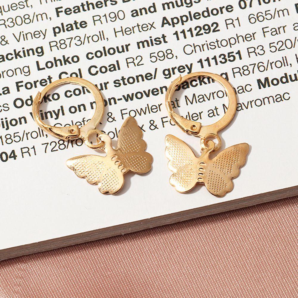 Khuyên Tai Hình Bướm Orentlii Mới|Áo Thun Họa Tiết Động Vật Cá Tính Dành Cho Nam Và Nữ