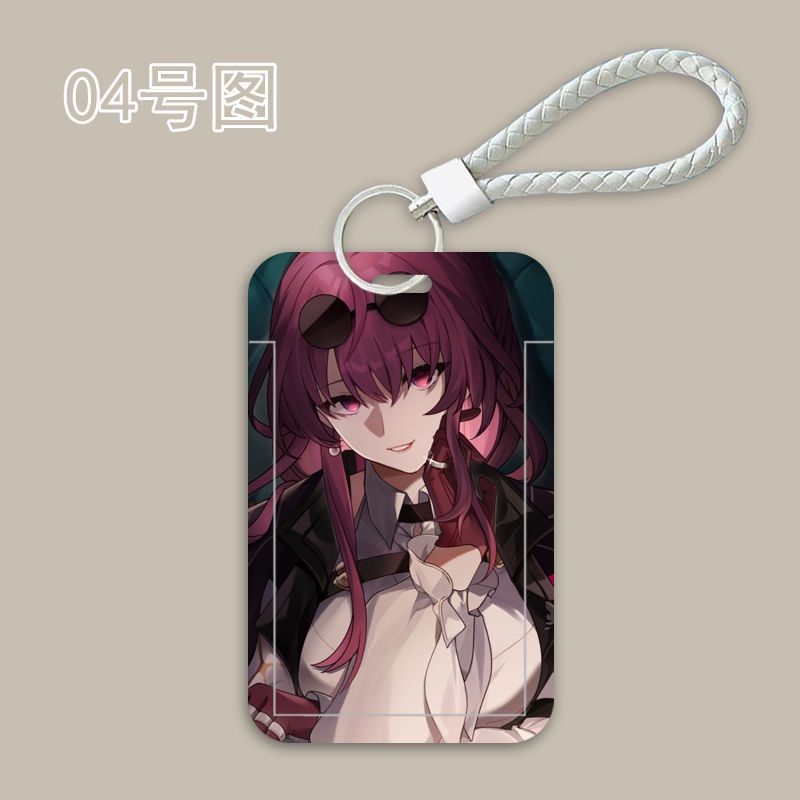 Honkai: Star Rail Card Sleeve Honkai Impact 3 Name Tag New March 7th Case Student Bus Card Game ID Sleeve Anime Lanyard Trailblazer