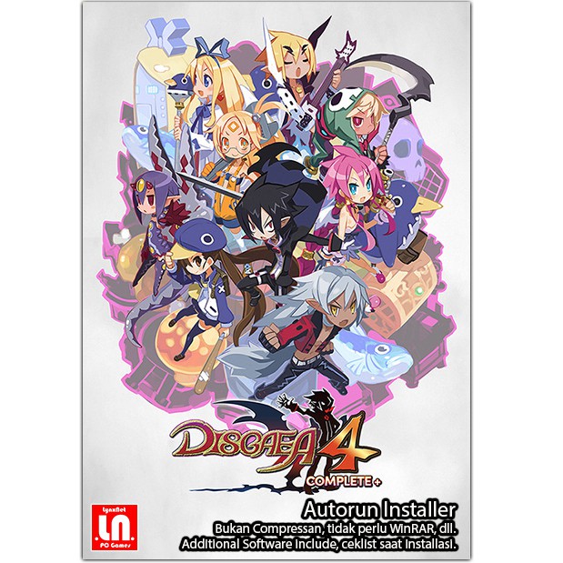 Đĩa Dvd Game Disgaea - Pc