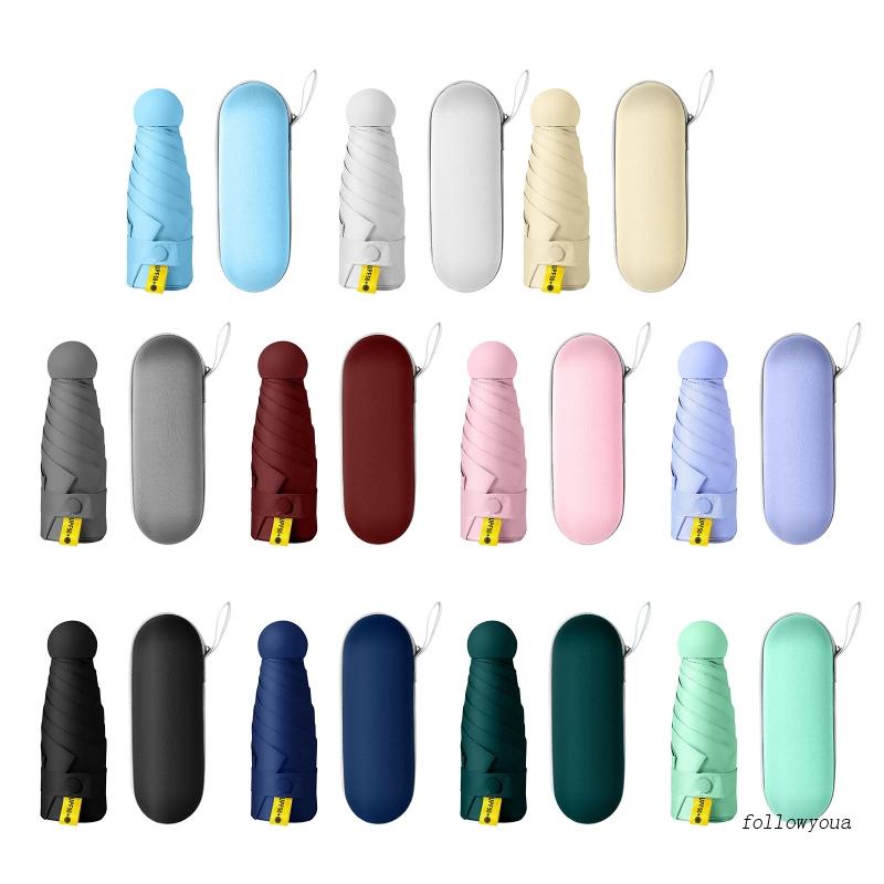 Dù Xếp Mini Chống Tia UV Chống Nắng Tiện Dụng Mang Theo Du Lịch