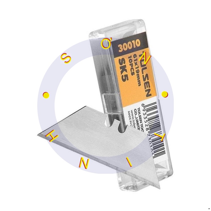 (BÁN LẺ) LƯỠI DAO LIỀN RỌC GIẤY TOLSEN 30010 dùng cho dao tolsen 30007 30008 30019