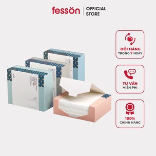 Bông Tẩy Trang Cotton Pads 3 Lớp Hộp 120 Miếng Tiện Dụng fesson 1904110100911