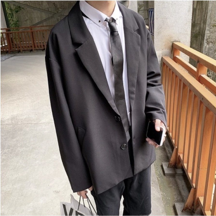 Áo blazer nam PAKERS UNISEX Áo khoác nam form rộng phong cách Hàn Quốc AD61