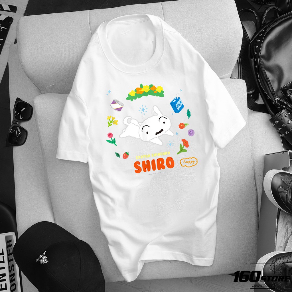 ÁO THUN UNISEX FORM RỘNG CẬU BÉ BÚT CHÌ SHIN IN HÌNH THEO YÊU CẦU GIÁ RẺ CỰC SHOCK CÓ SIZE TRẺ EM - 15