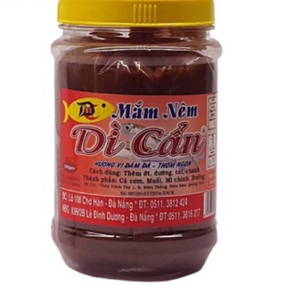 ( siêu tiết kiệm): Combo 5 Hũ Mắm Nêm Dì Cẩn 500gram/ Hũ