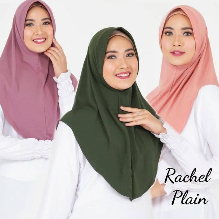 Khăn Trùm Đầu Hijab Màu Trơn Thời Trang Cho Nữ