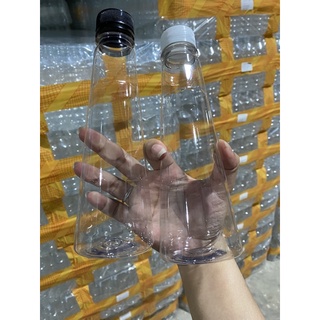 combo 200 chai pet tam giác 330ml -có nắp đen( 310ml)
