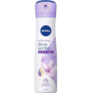 Xịt Khử Mùi Nivea Whitening Deep Serum Lily 150ml