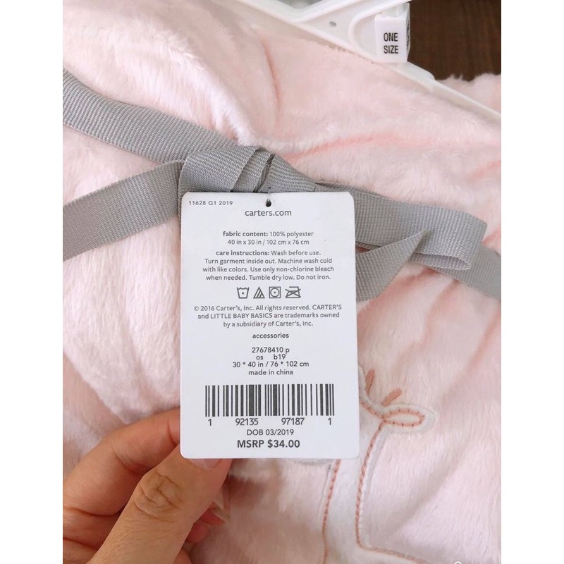 Mền ấm Carter’s chính hãng