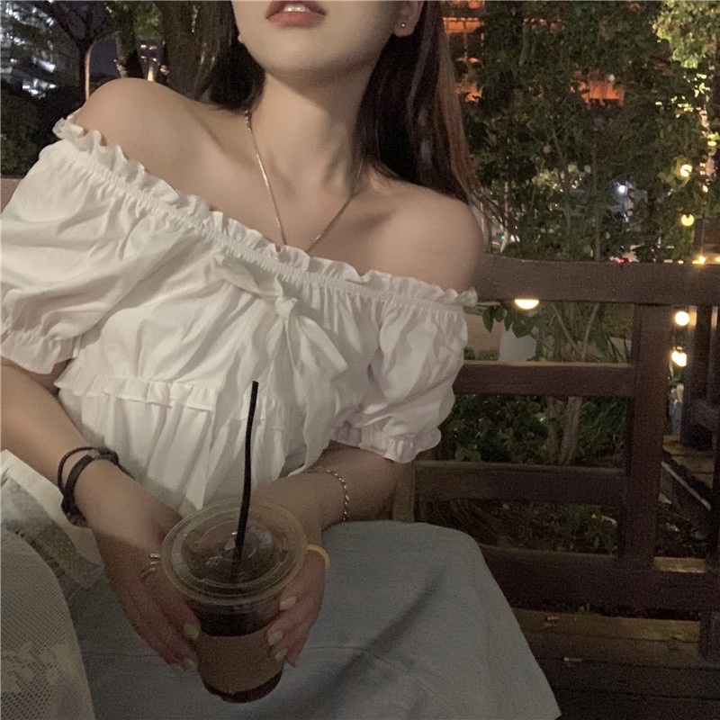 Áo croptop nơ