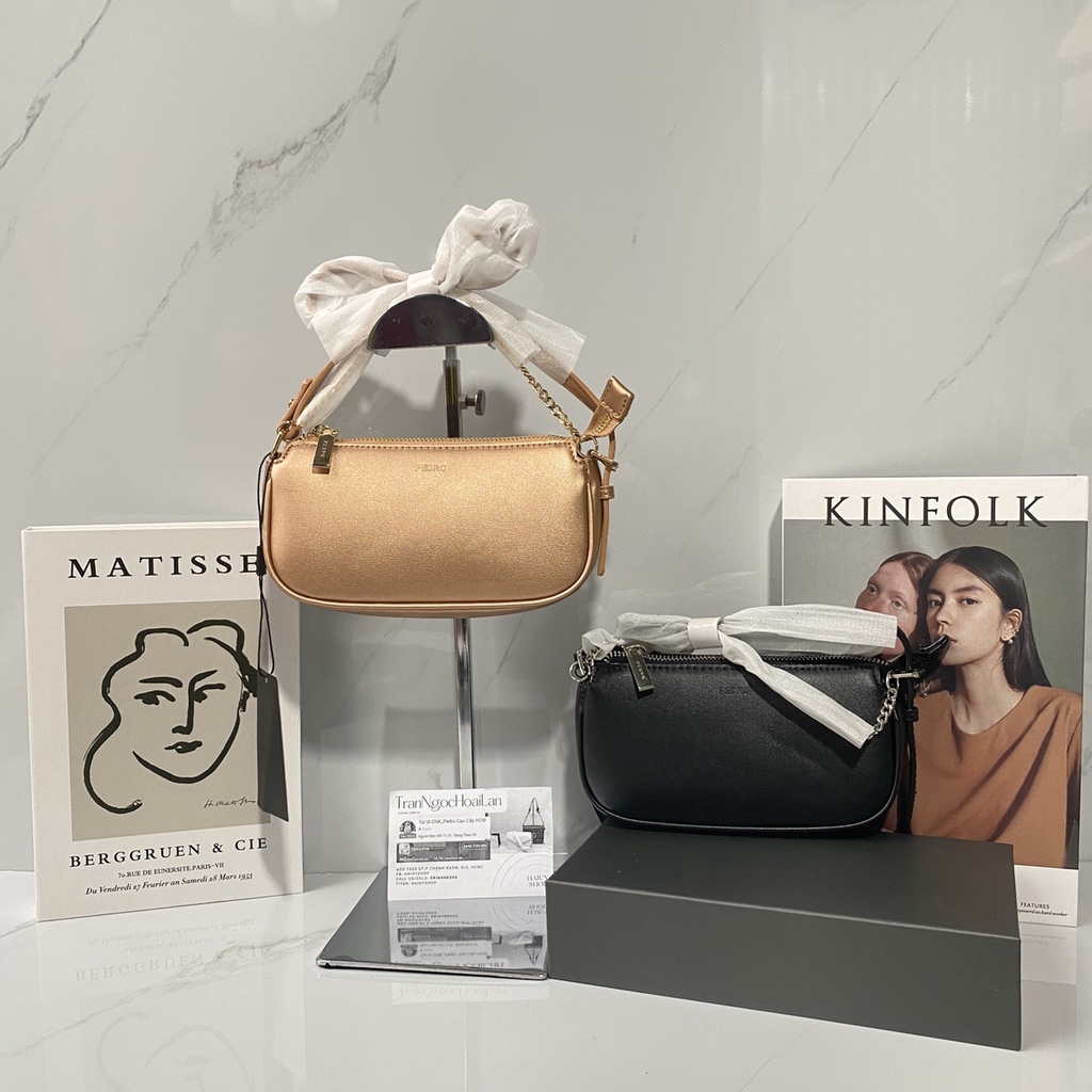 Túi đeo chéo nữ 2 dây fullbox Pw4-66500012