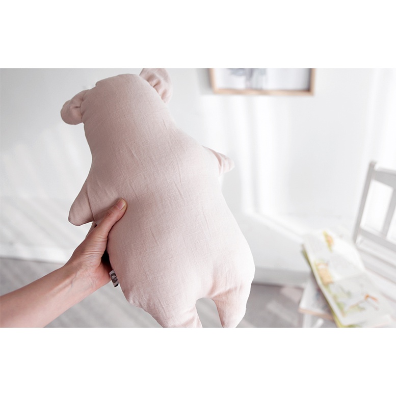 Gối ôm chú lợn hồng Sa Maison Hàn Quốc 29x43cm