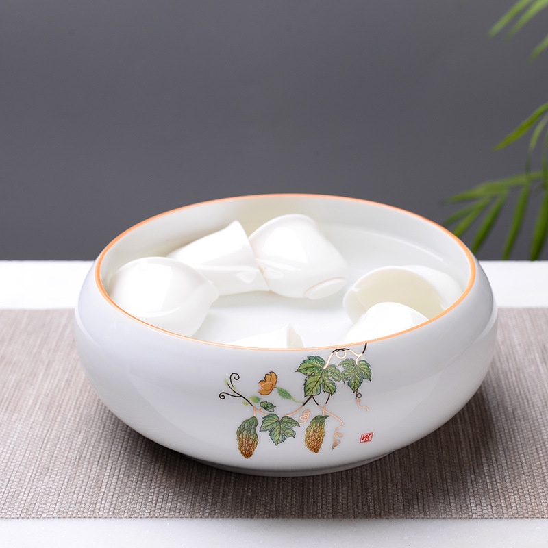 Ang rửa chén, Chậu rửa, Bát rửa dụng cụ trà đạo cỡ lớn