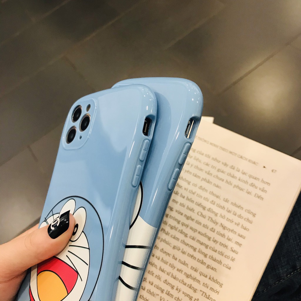 [ IPHONE ] Ốp Lưng Viền Cong Silicon Chống Sock, Va Đập Bảo Vệ Camera Doraemon - J007 | BigBuy360 - bigbuy360.vn