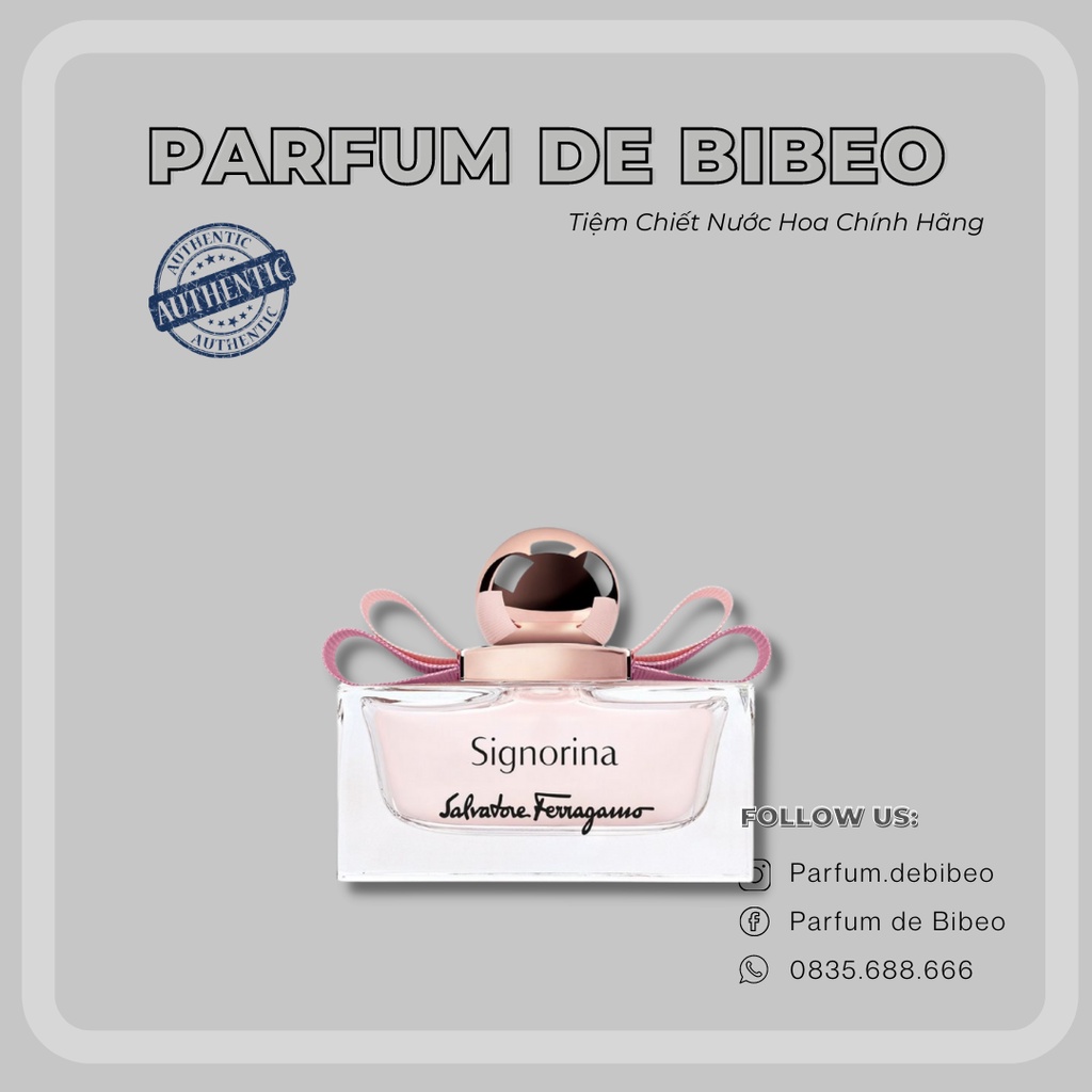 Parfum de Bibeo-Nước hoa thử SF Signorina EDP