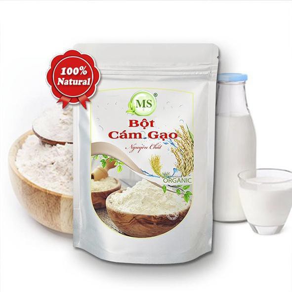 Bột cám gạo sữa non nguyên chất làm đẹp dưỡng da  (100g)