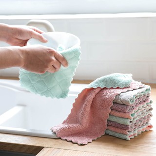 Khăn lau tay nấu ăn chống dính có móc treo tiện lợi