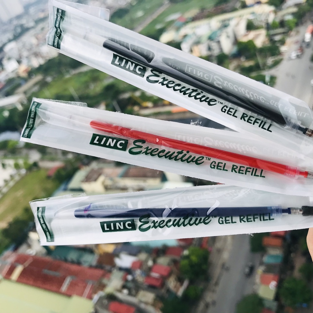 Ruột bút nước , bút gel , ngòi bút Gel Linc nhập khẩu Ấn Độ 0.5mm - hàng chính hãng