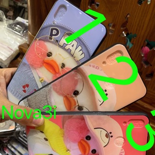 Ốp Huawei Nova 3i viền dẻo in hình vịt phủ bóng