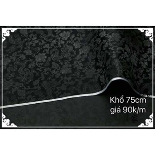 Gấm Rồng Nhỏ - giá hiển thị là giá 1m