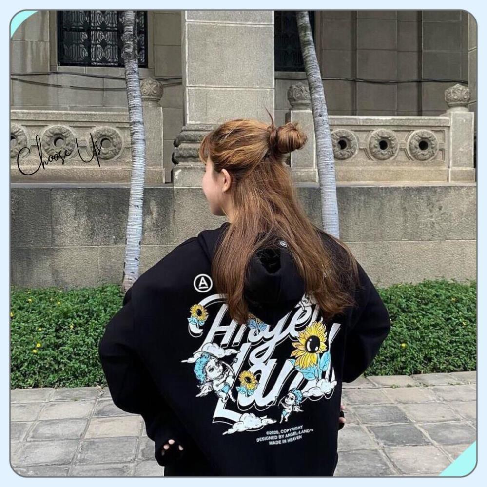 Áo Khoác Hoodie Dây Kéo Angel Land Nam Nữ Choose Us | BigBuy360 - bigbuy360.vn