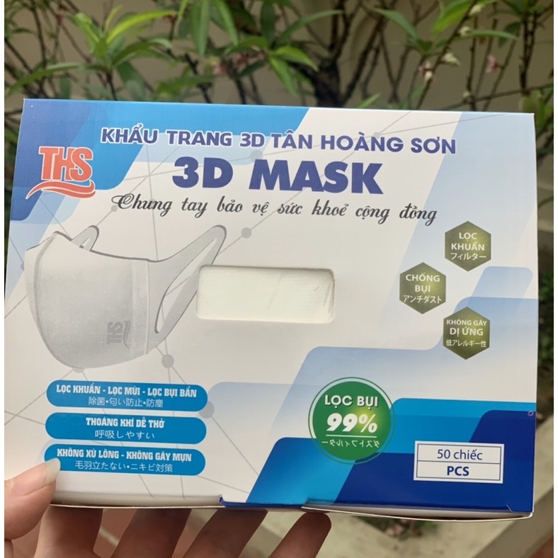 Khẩu Trang 3D Mask TÂN HOÀNG SƠN