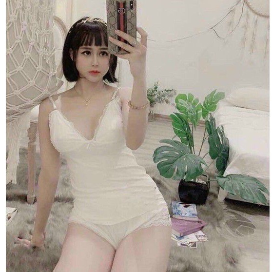 Sét bộ ngủ 2 dây phối ren hot trend(MHXT)