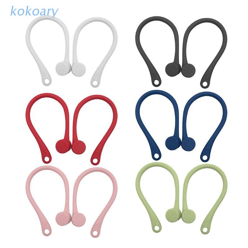 Cặp Dây Đeo Tai Nghe Bluetooth Không Dây Bằng Silicon Mềm Chống Rơi Chống Mất Thích Hợp Cho Airpods
