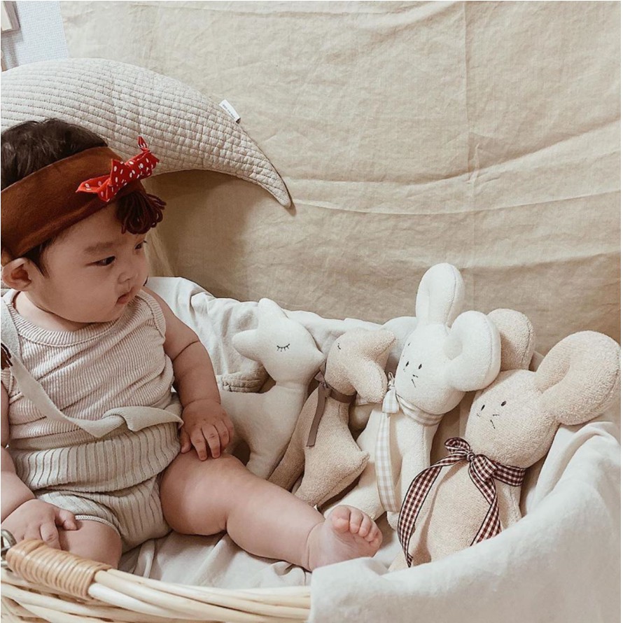 Thú Nhồi Bông Đồ Chơi Mềm Mịn Cho Bé