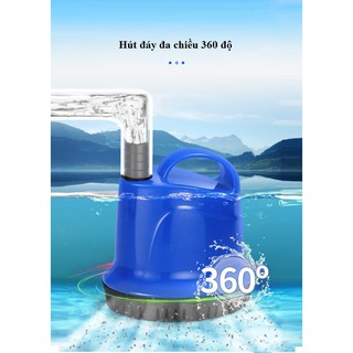 Máy bơm chìm eBang hút cặn đáy bể cá siêu êm (tặng ống nước)
