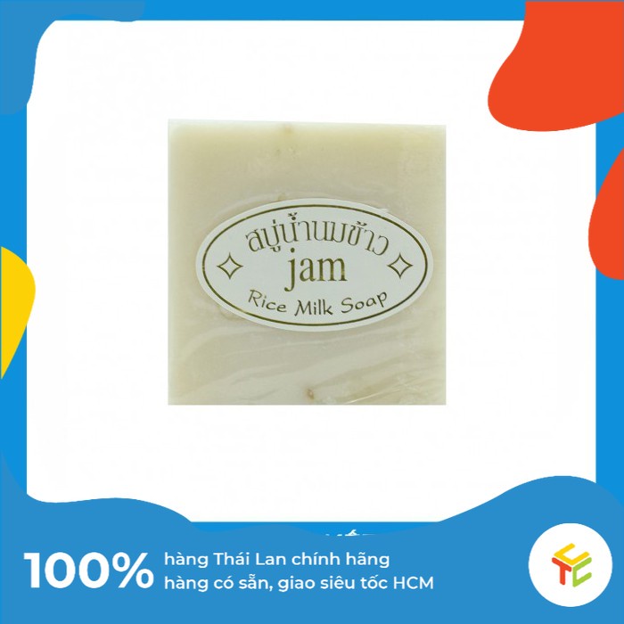 Xà Phòng Cám Gạo Thái Lan Jam Rice Milk Soap