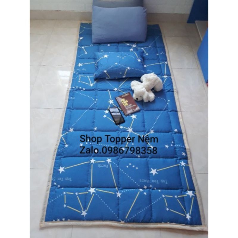 Nệm ngủ Văn Phòng - Nệm Du Lịch size 90x200cm. Gấp gọn, kèm túi đựng nệm tiện dụng.