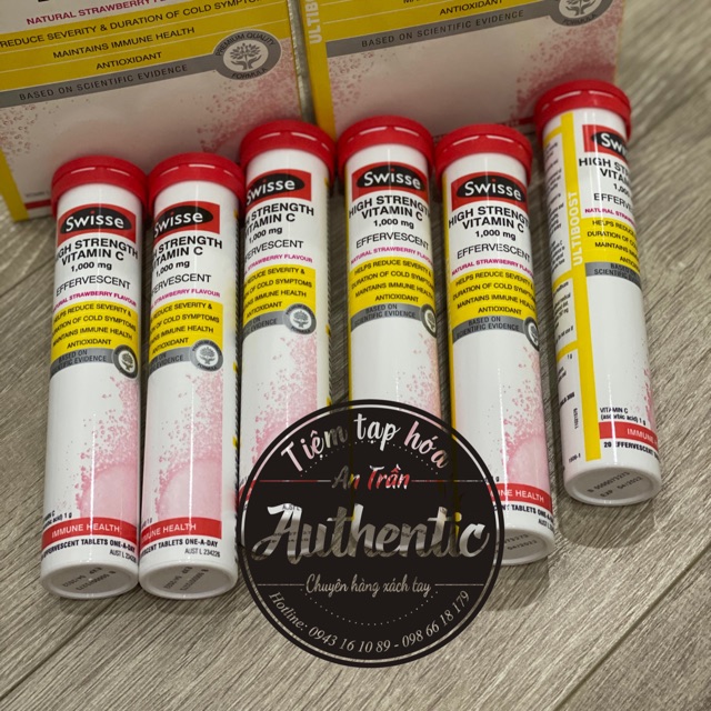 Viên sủi Vitamin C Swisse