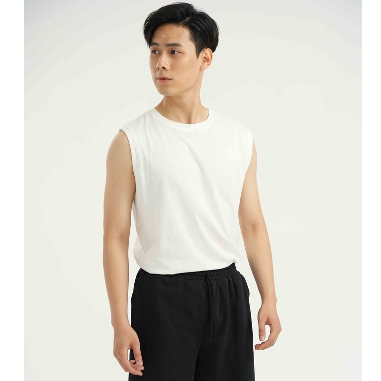 Áo ba lỗ nam thiết kế để chơi thể thao, tập gym chất cotton mát mịn AUTOMAN A14